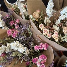 Dried Rose Bouquet 