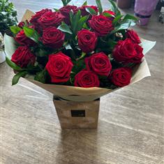 LUXURY RED ROSES BOQUET